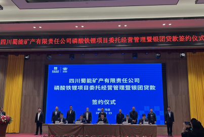 威九国际矿产举行磷酸铁锂项目委托经营管理暨银团贷款签约仪式